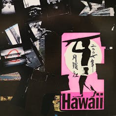 森山大道「ハワイ」刊行記念ポスター　ピンク